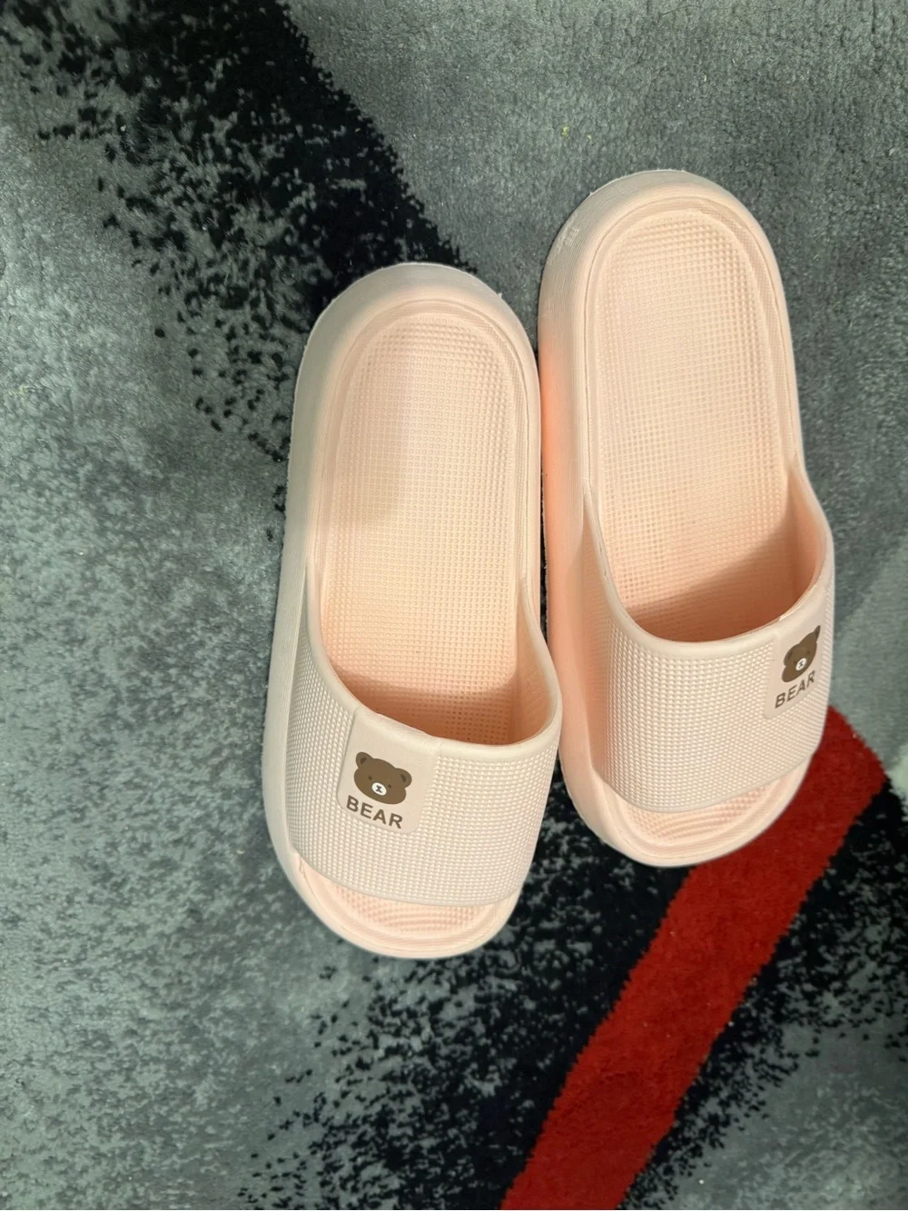 Kids' Pink Slip-On Comfort Slides